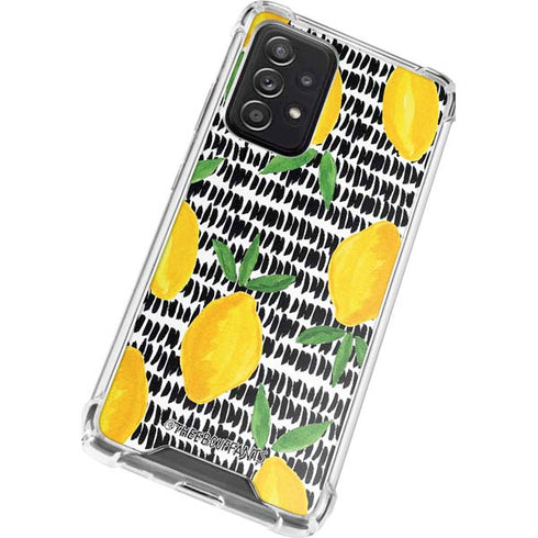 Bouffants and Broken Hearts Lemons 2 Galaxy A72 5G Clear Case
